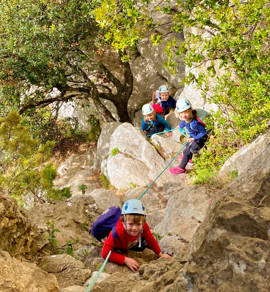 stage enfant escalade