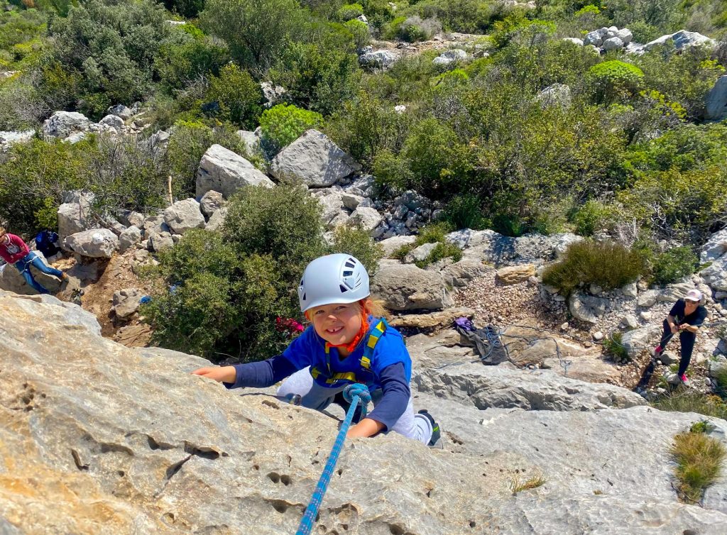 escalade enfant