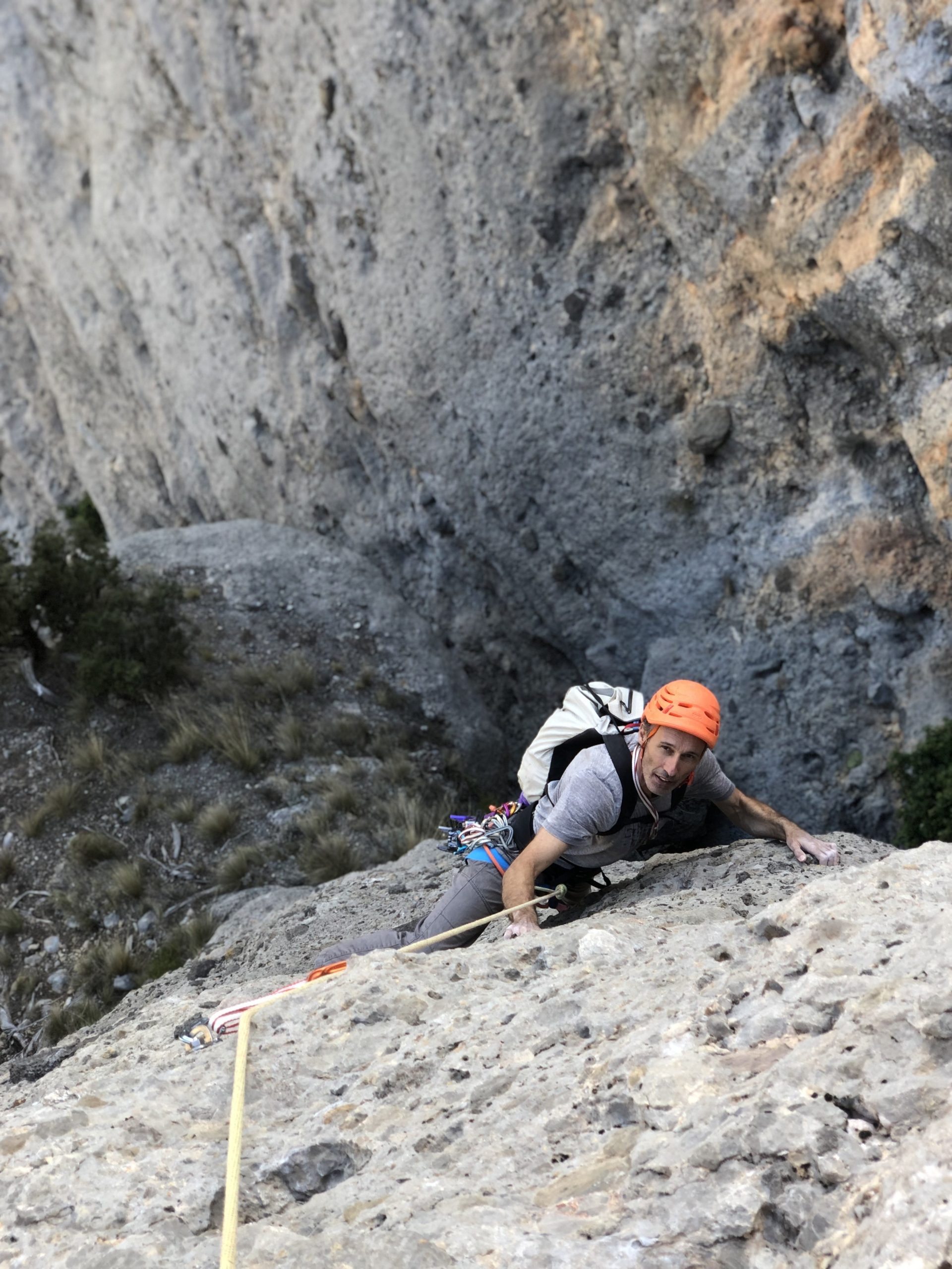 escalade falaise