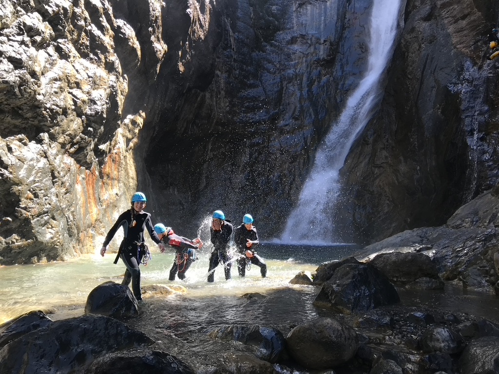 canyoning plaisir du vide